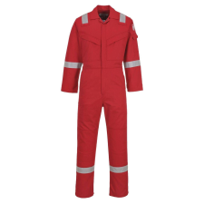 Portwest Antisztatikus égésgátló védőoverall, FR50, PORTWEST Red XXL láthatósági ruházat