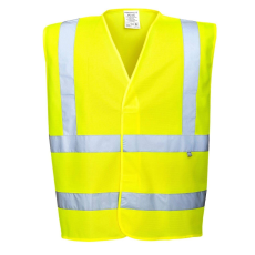 Portwest Antisztatikus HiVis égésgátló védőmellény, FR71, PORTWEST L sárga
