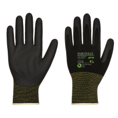 Portwest AP10 NPR15 Nitrilhab bambusz védőkesztyű (fekete, 10/XL)