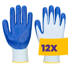Portwest AP71 FD Grip 15 nitril kesztyű kék (Karton - 12 pár)