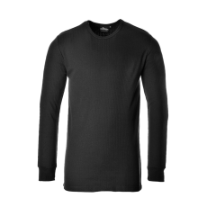 Portwest B123 Hosszú ujjú póló (fekete, 4XL)