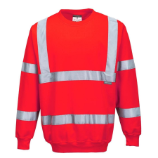 Portwest -B303 fényvisszaverő biztonsági kabát piros XXXL láthatósági ruházat