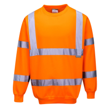 Portwest B303 Jól láthatósági pulóver (NARANCS, 5XL) láthatósági ruházat