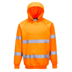Portwest B304ORRXXL Portwest Jól láthatósági, kapucnis pulóver