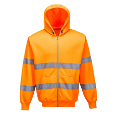 Portwest -B305 Hi-Vis Zip-Up védőkabát XXXL narancs láthatósági ruházat