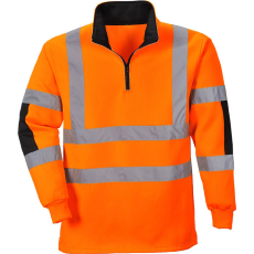 Portwest B308 Xenon Rugby Jól láthatósági pulóver narancs