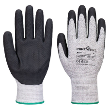 Portwest bélelt mártott nitril kesztyű L Diamind Knit Grip 13 védőkesztyű