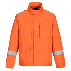 Portwest Bizflame Plus Lightweight Stretch lángálló kabát narancs M
