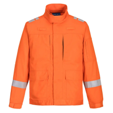 Portwest Bizflame Plus Lightweight Stretch lángálló kabát narancs XL