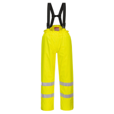 Portwest Bizflame Rain bélelt- Hi-Vis antisztatikus FR nadrág sárga M munkaruha