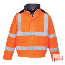 Portwest Bizflame Rain Hi-Vis Antistatic FR bomber kabát láthatósági ruházat