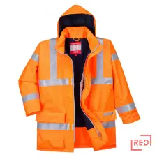Portwest Bizflame Rain Hi-Vis antisztatikus FR kabát munkaruha
