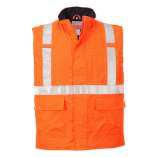 Portwest Bizflame Rain Hi-Vis antisztatikus FR lángálló mellény narancs L munkaruha