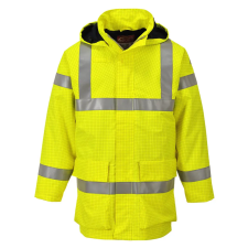 Portwest Bizflame Rain Hi-Vis Multi Lite kabát sárga XL láthatósági ruházat