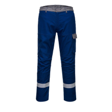 Portwest Bizflame Ultra kéttónusú nadrág (kék/szürke, 33) munkaruha