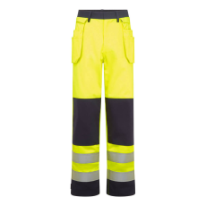 Portwest Bizflame Work Hi-Vis Contrast FR lengőzsebes nadrág