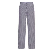Portwest C075 Barnet séfnadrág (kék/fehér kockás, XS) munkaruha