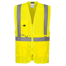 Portwest C357YERS Portwest Hi-vis Executive Vest With Tablet Pocket munkaruha