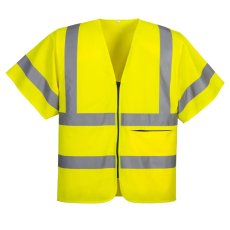 Portwest C372YERXL Portwest Half Sleeve Zip Vest