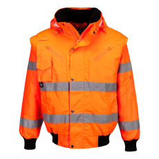 Portwest C467 Hi-Vis 3 az 1-ben bomber dzseki narancs