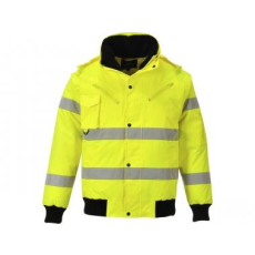 Portwest C467 - Hi-Vis 3 az 1-ben bomber kabát - Sárga