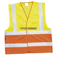 Portwest C481 Kétszínű jól láthatósági mellény (SÁRGA-NARANCS, S/M) láthatósági ruházat