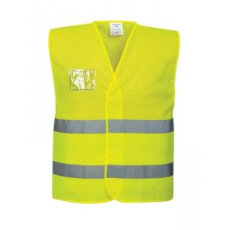 Portwest C494 - Hi-Vis hálós mellény - sárga