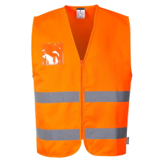 Portwest C497-s Portwest, Hi-Vis kevertszálas mellény, Jólláthatósági
