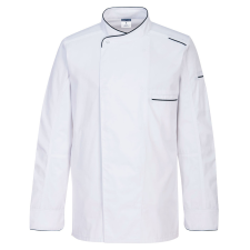 Portwest C835 Surrey Séfkabát L/S (fehér, M) munkaruha