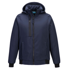 Portwest CD874 Portwest WX2 Eco Bélelt Softshell Kabát (2L) (sötét navy, L)
