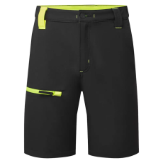 Portwest CD882 WX2 Eco Stretch Rövidnadrág (fekete/sárga, 30/S)