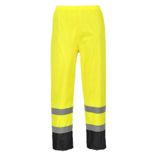 Portwest Classic Contrast Hi-Vis vízálló nadrág - H444 L sárga láthatósági ruházat