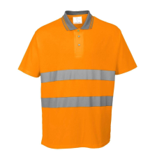 Portwest Comfort Fényvisszaverő Védő Polo Shirt-S171 XXXL Narancs láthatósági ruházat