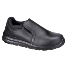 Portwest Composit Slip on S3S SR FO fekete 47 munkavédelmi cipő