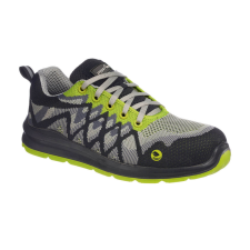Portwest Compositelite Eco Safety Trainer S1P Black/Yellow 36 munkavédelmi cipő