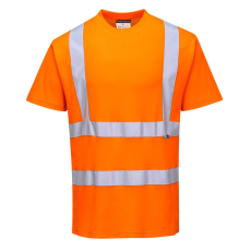 Portwest Cotton Comfort rövid ujjú póló (narancs, 4XL)