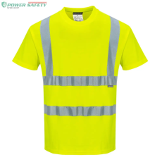 Portwest Cotton Comfort rövid ujjú póló - Sárga
