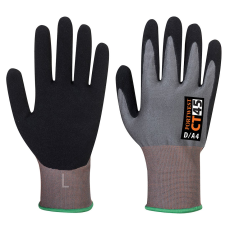 Portwest CT300 HR18 Nitrile Foam Cut kesztyű (szürke/fekete, XS)