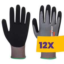 Portwest CT45 HR Nitril hab kesztyű szürke (Karton - 12 pár) védőkesztyű