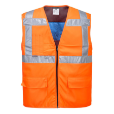 Portwest CV02 Hi-Vis hűsítő mellény narancs láthatósági ruházat