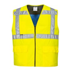 Portwest CV02 Hi-Vis hűsítő mellény sárga láthatósági ruházat