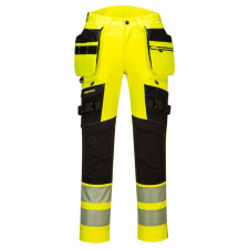 Portwest DX442 DX4 Hi-Vis nadrág sárga-fekete láthatósági ruházat