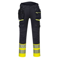 Portwest DX445 DX4 Hi-Vis Class 1 Holster lengőzsebes nadrág láthatósági ruházat