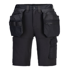 Portwest DX451 Portwest DX4 Craft Rövidnadrág (fekete, 42/XXL) munkaruha