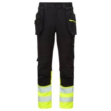 Portwest DX457 DX4 Hi-Vis class 1 craft nadrág (sárga/fekete, 30)