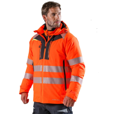 Portwest DX461 Portwest DX4 Jól láthatósági Téli Kabát (narancs, XXL)