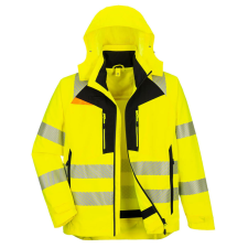 Portwest DX466YBR4XL Portwest DX4 Hi-Vis 4-in-1 Jacket láthatósági ruházat