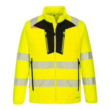 Portwest DX473 DX4 Hi-Vis Hybrid Baffle kabát (DX473YBRXL) láthatósági ruházat