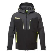 Portwest DX474 Portwest DX4 Softshell Kabát (metál szürke, L) munkaruha