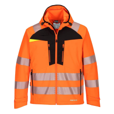 Portwest DX475 DX4 Hi-Vis Softshell (narancs/fekete, L) láthatósági ruházat